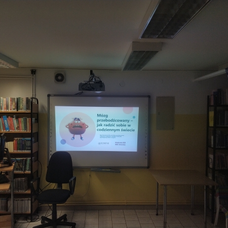 Prelekcja Patrycji Szczechli o przebodźcowaniu