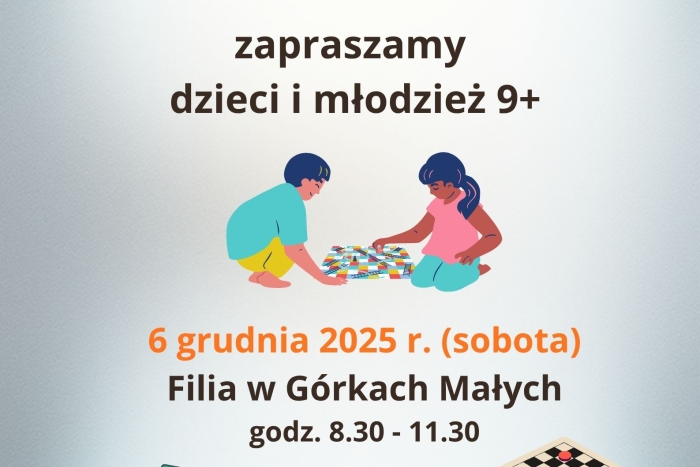 Mikołajkowe planszogranie w Filii w Górkach Małych
