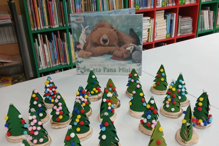 Święta pana Misia i góreckie przedszkolaki 