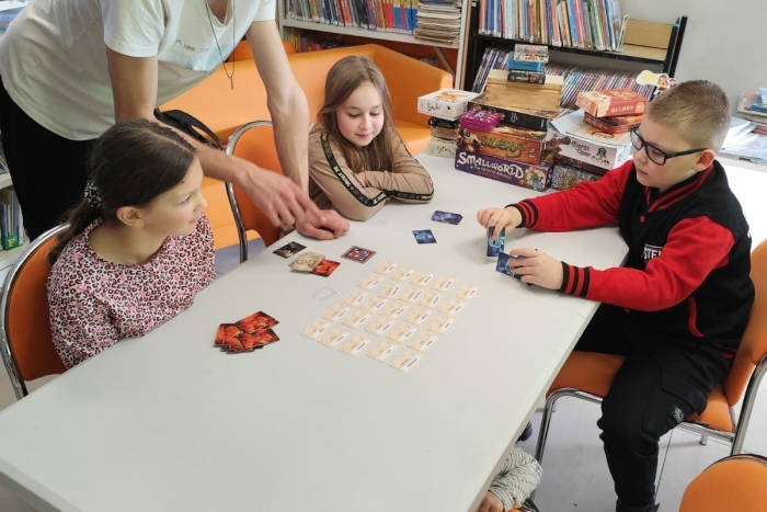 Planszogranie w bibliotece w Brennej - relacja