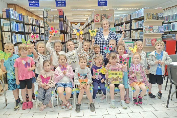 Franek jest motylem 