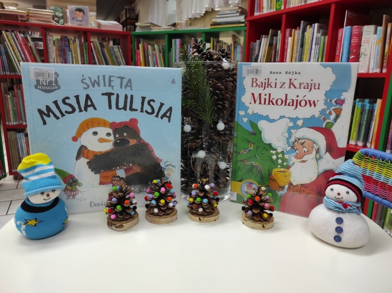 Przygotowanie do świąt z Misiem Tulisiem i biblioteką 